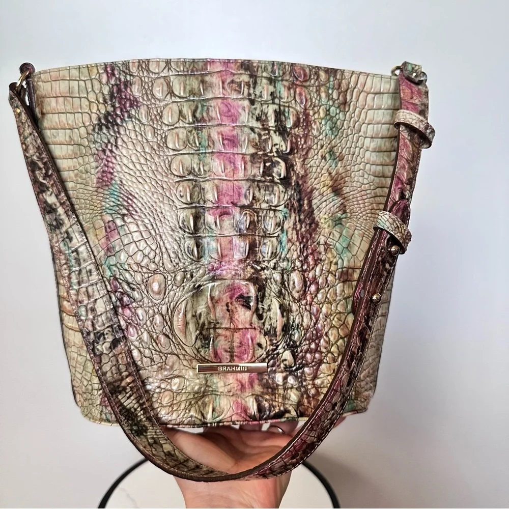 Brahmin Quinn Amethyst Melbourne Shoulder Bag - Picture 8 of 8